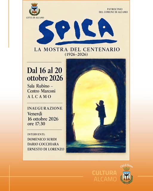 Poster for Spica - La mostra del centenario (1926-2026)