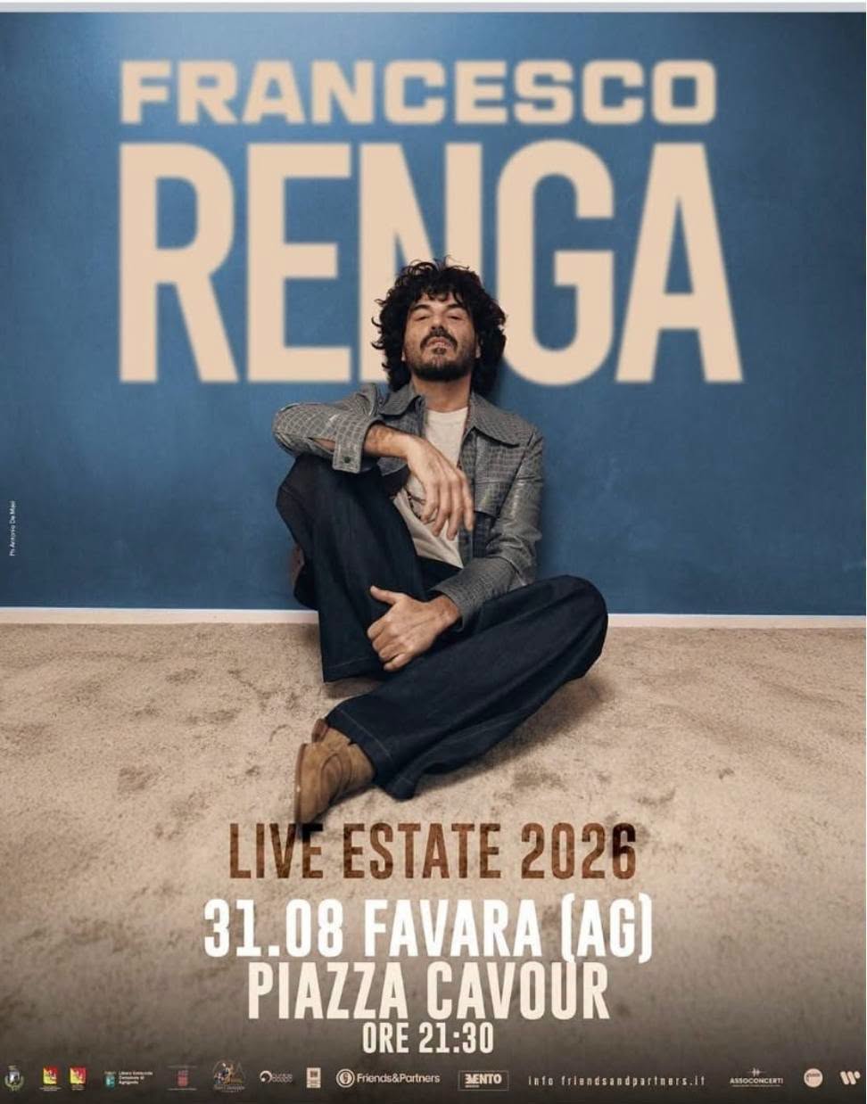 Poster for Francesco Renga Live Estate 2026
