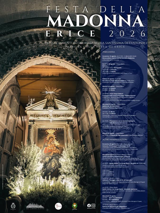 Poster for Festa della Madonna di Custonaci, Patrona di Erice