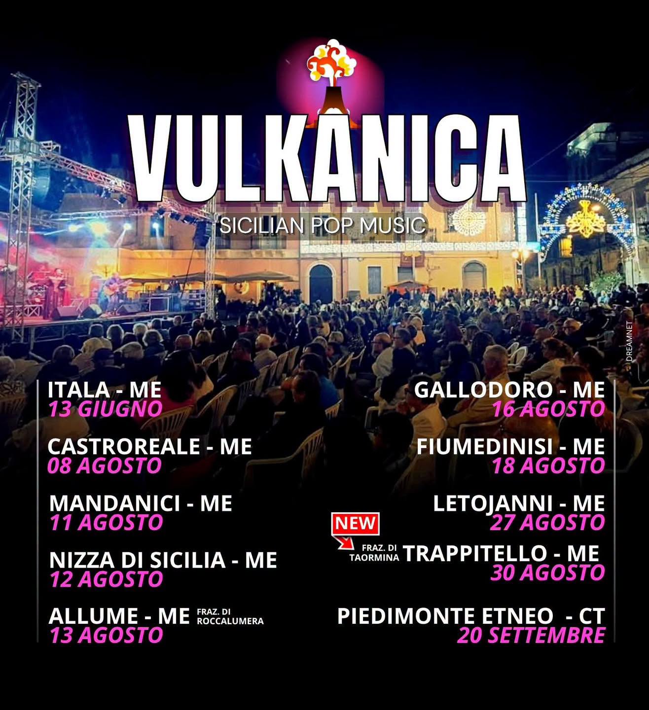 Poster for Concerto del gruppo Vulkanica
