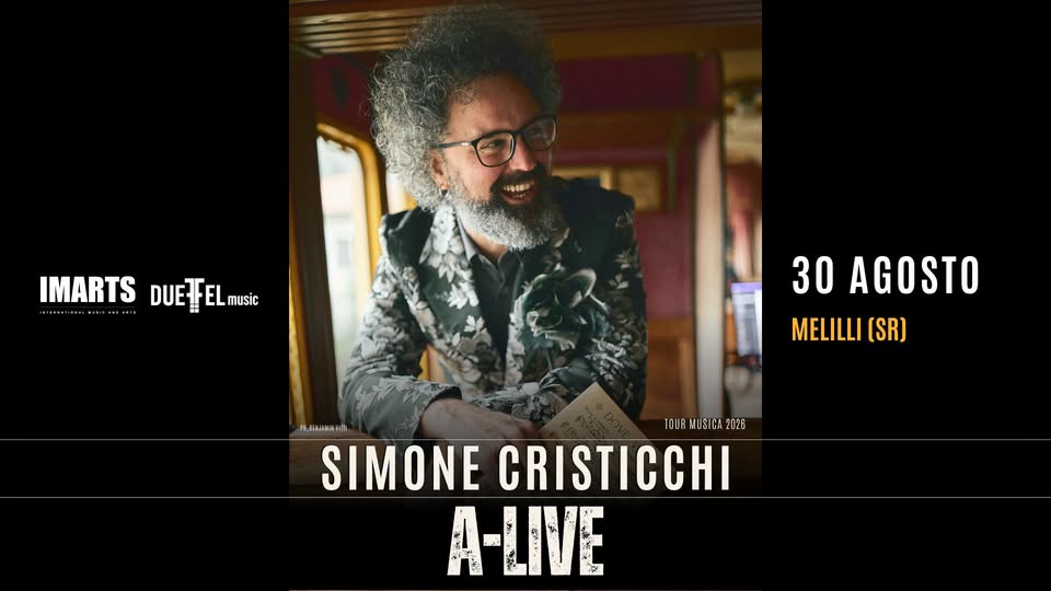 Poster for CRISTICCHI A-LIVE tour | Città Giardino (SR)