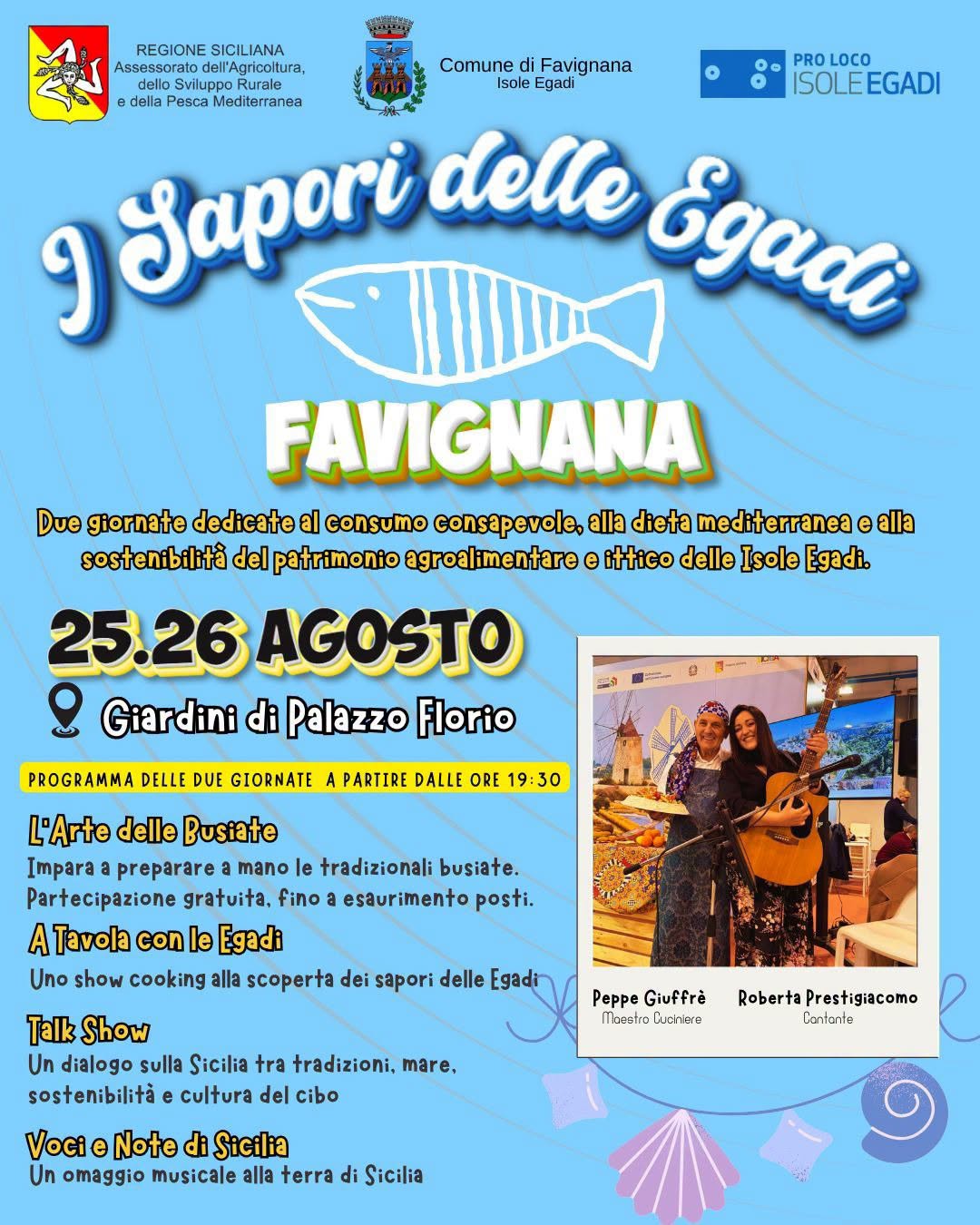 Poster for I Sapori delle Egadi