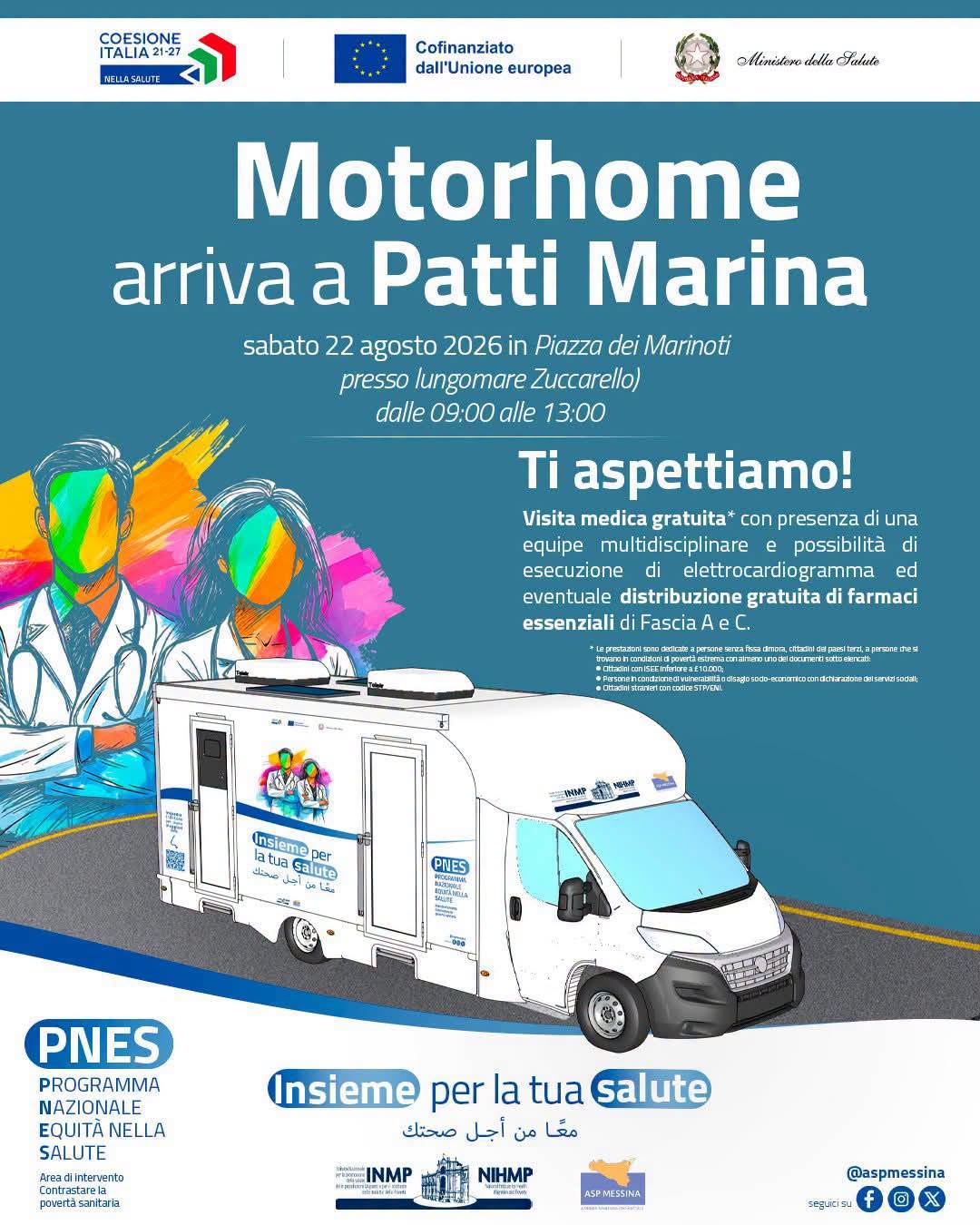 Poster for Motorhome arriva a Patti Marina