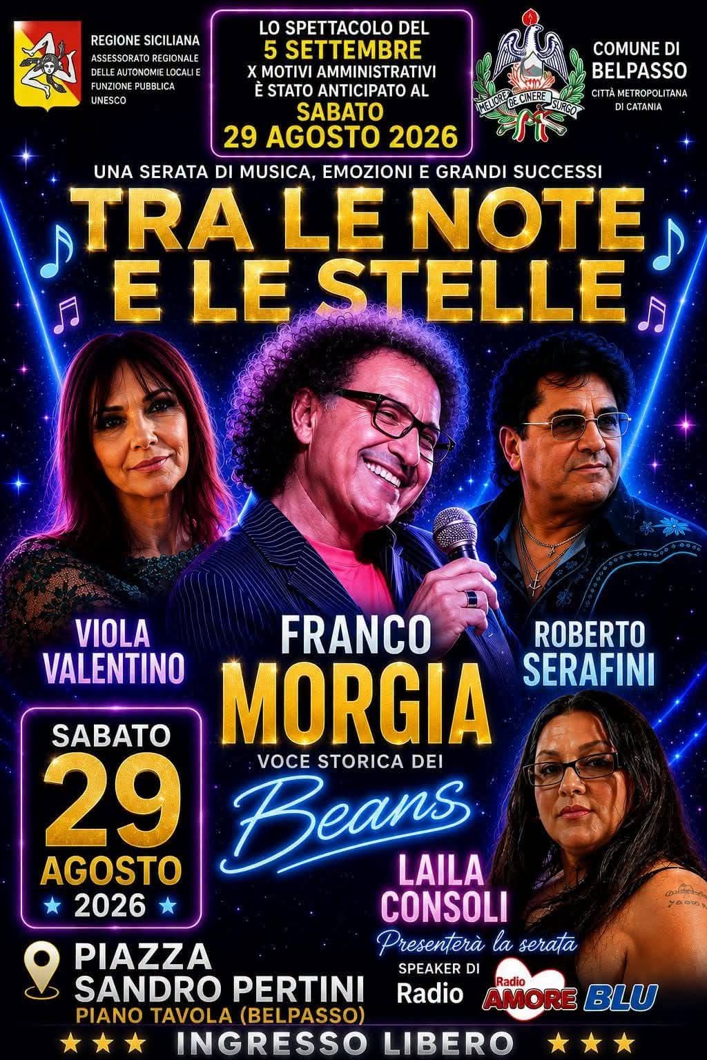 Poster for Tra le Note e le Stelle