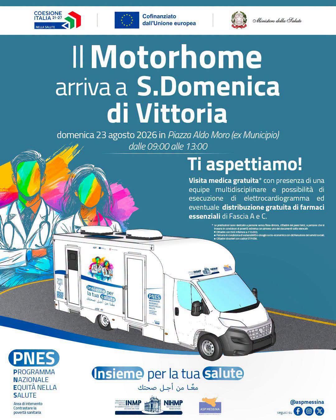 Poster for COESIONE ITALIA 21-27 NELLA SALUTE