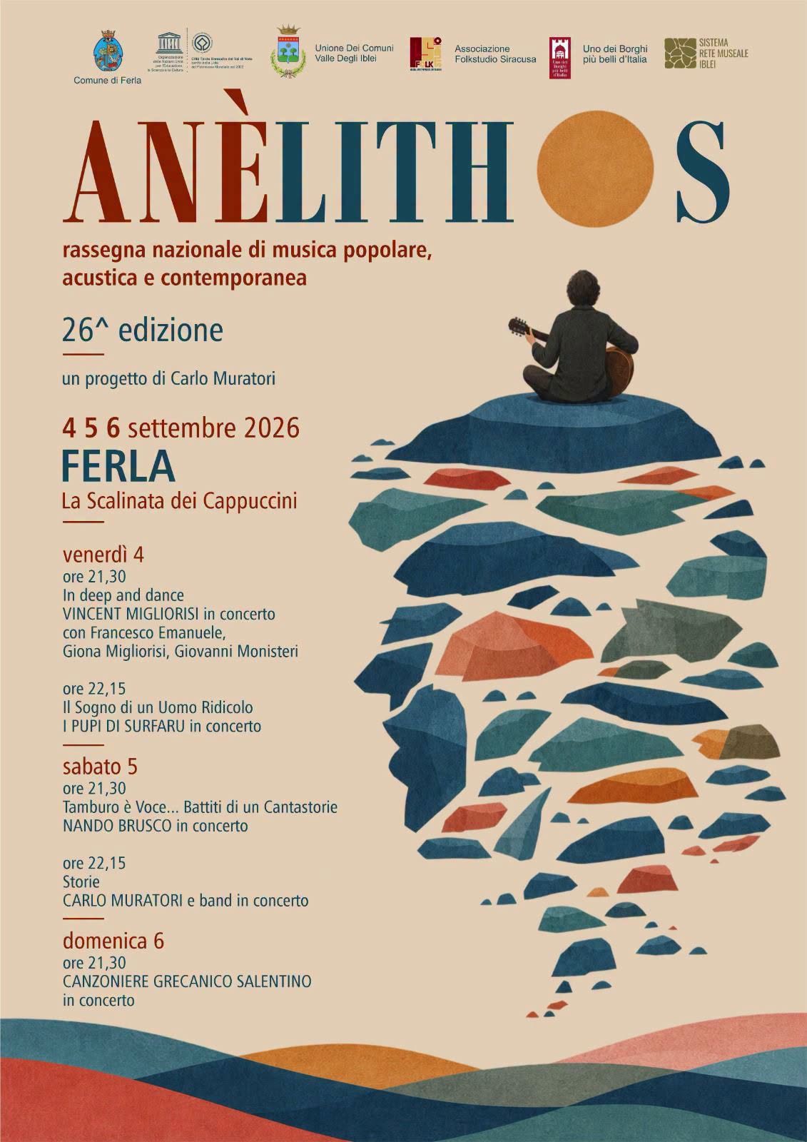 Plakat von Lithos 2026 – XXVI Edizione