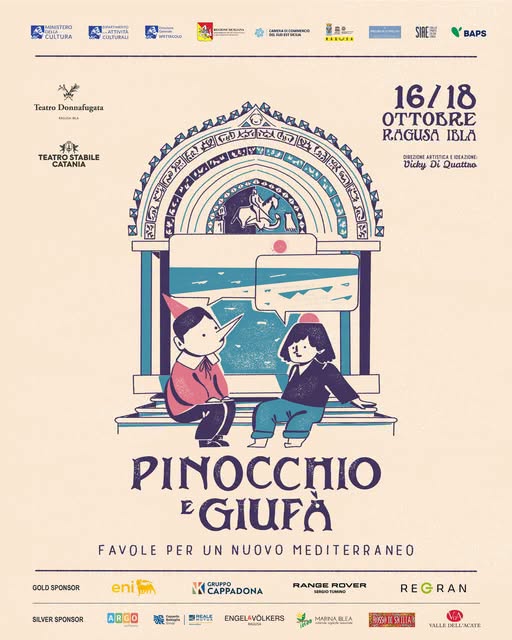 Poster for Pinocchio e Giufà: Favole per un nuovo Mediterraneo