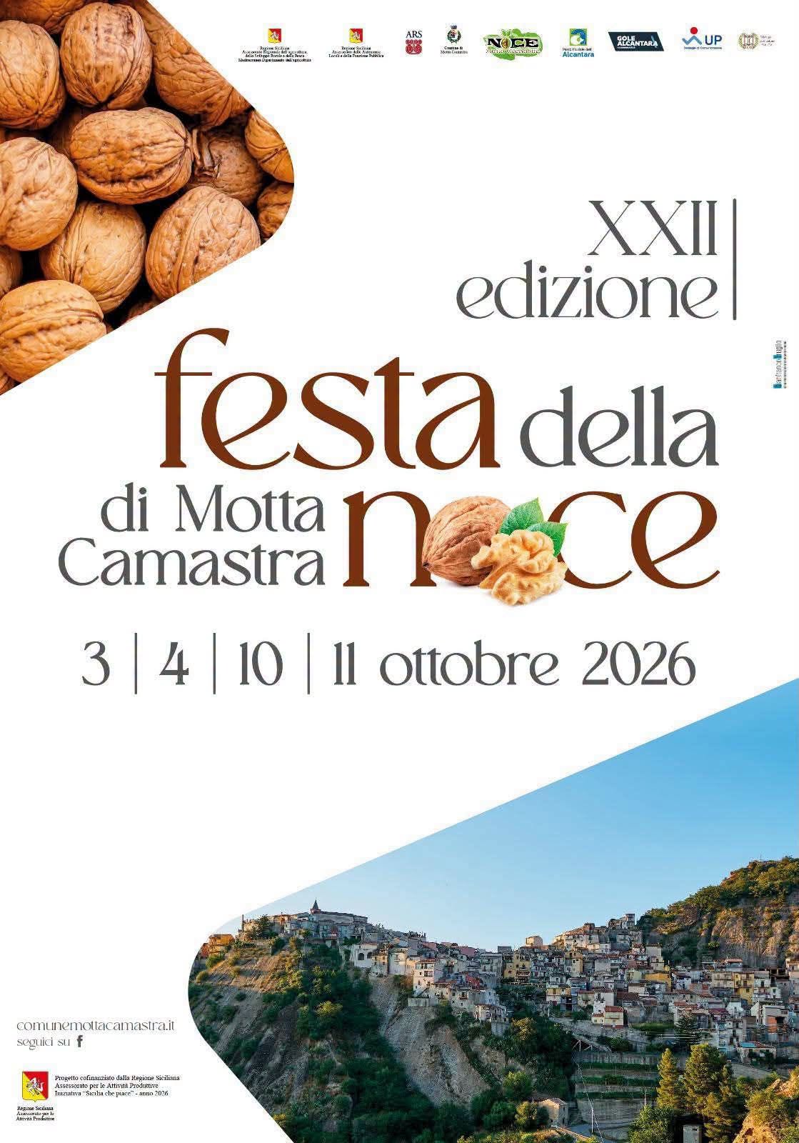 Poster for XXII Festa della Noce