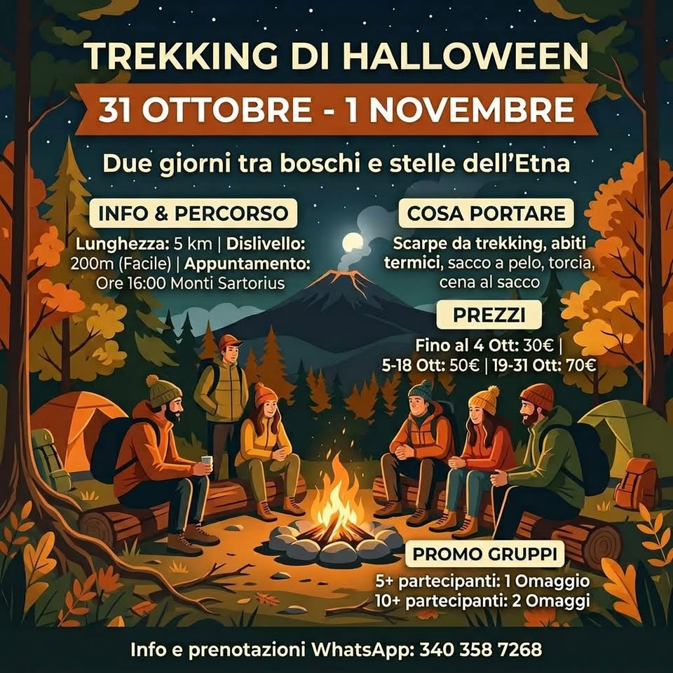 Poster for TREKKING DI HALLOWEEN