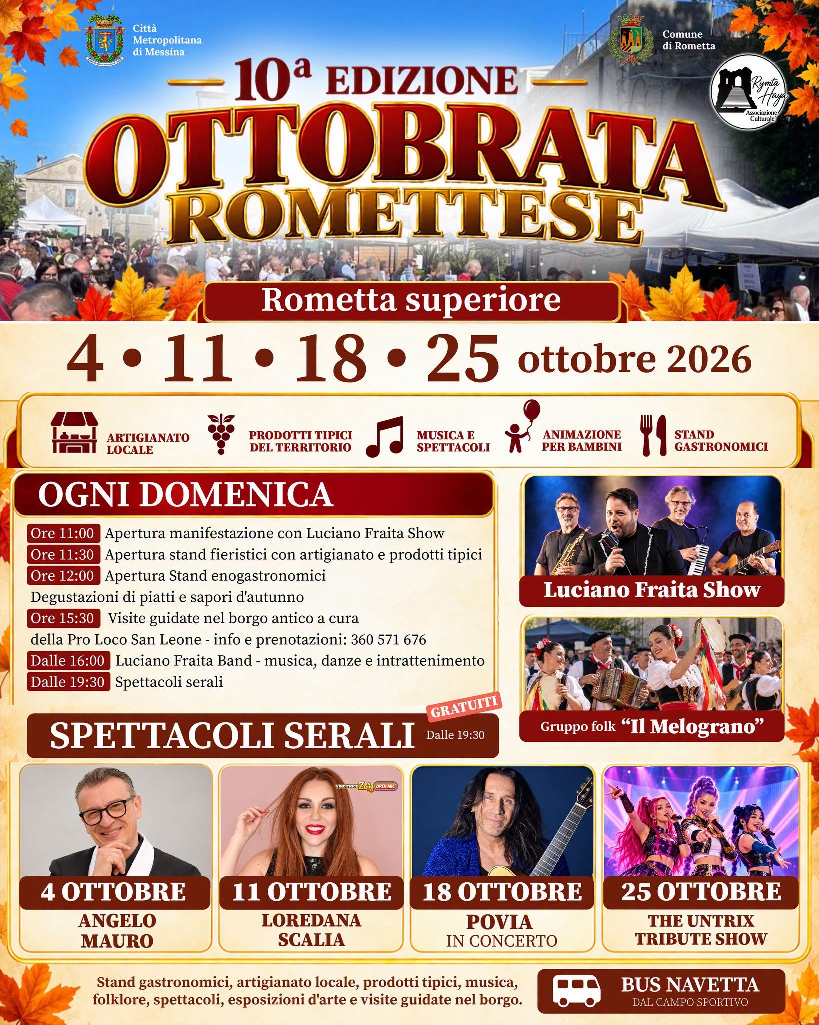 Poster for Ottobrata Romettese 2026 - 10° Edizione