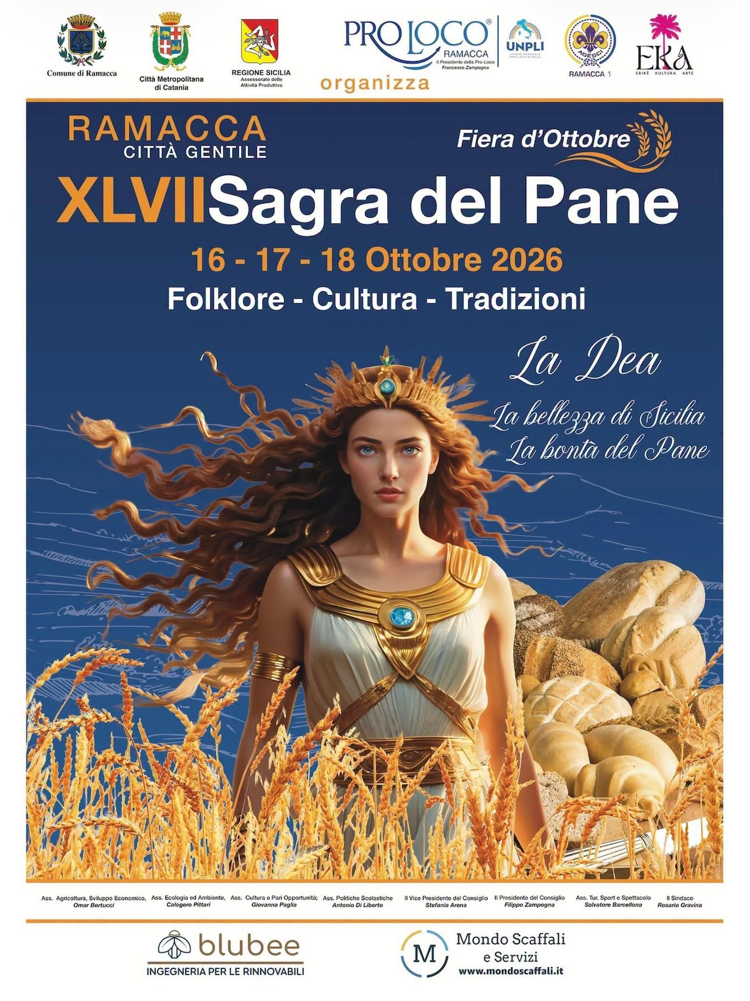Poster for Fiera d'Ottobre - XLVII Sagra del Pane