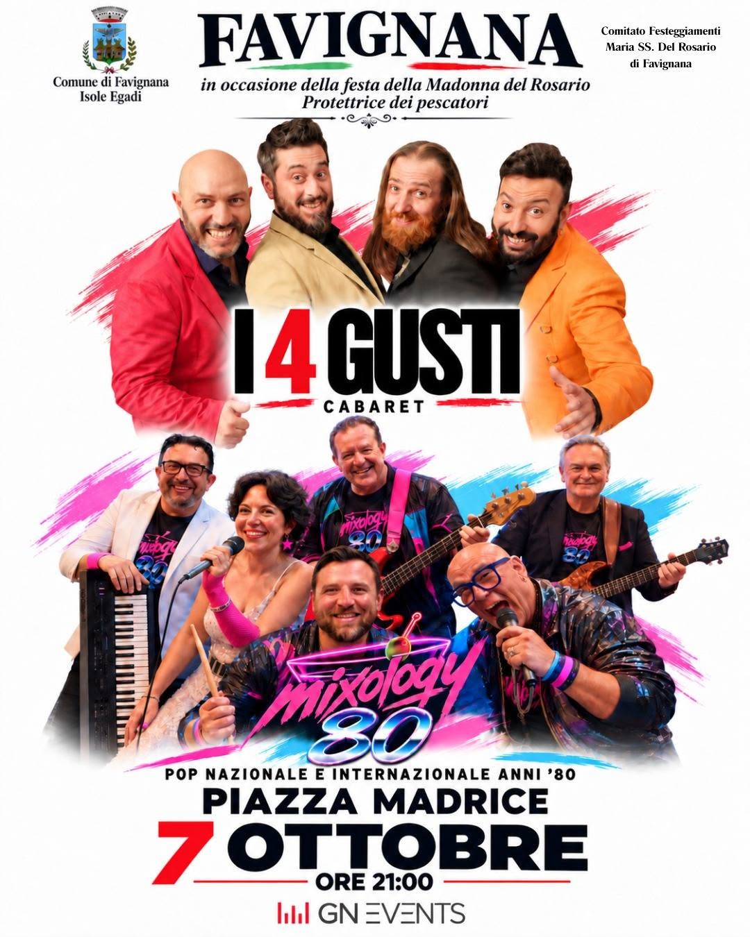 Poster for I 4 GUSTI CABARET