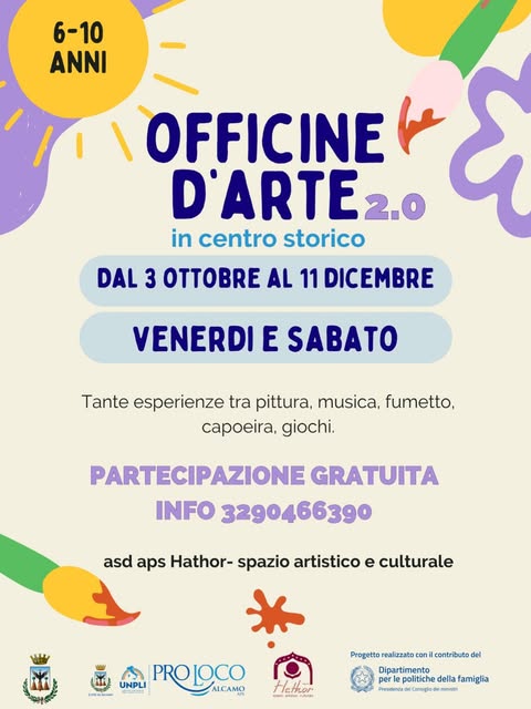 Poster for OFFICINE D'ARTE 2.0