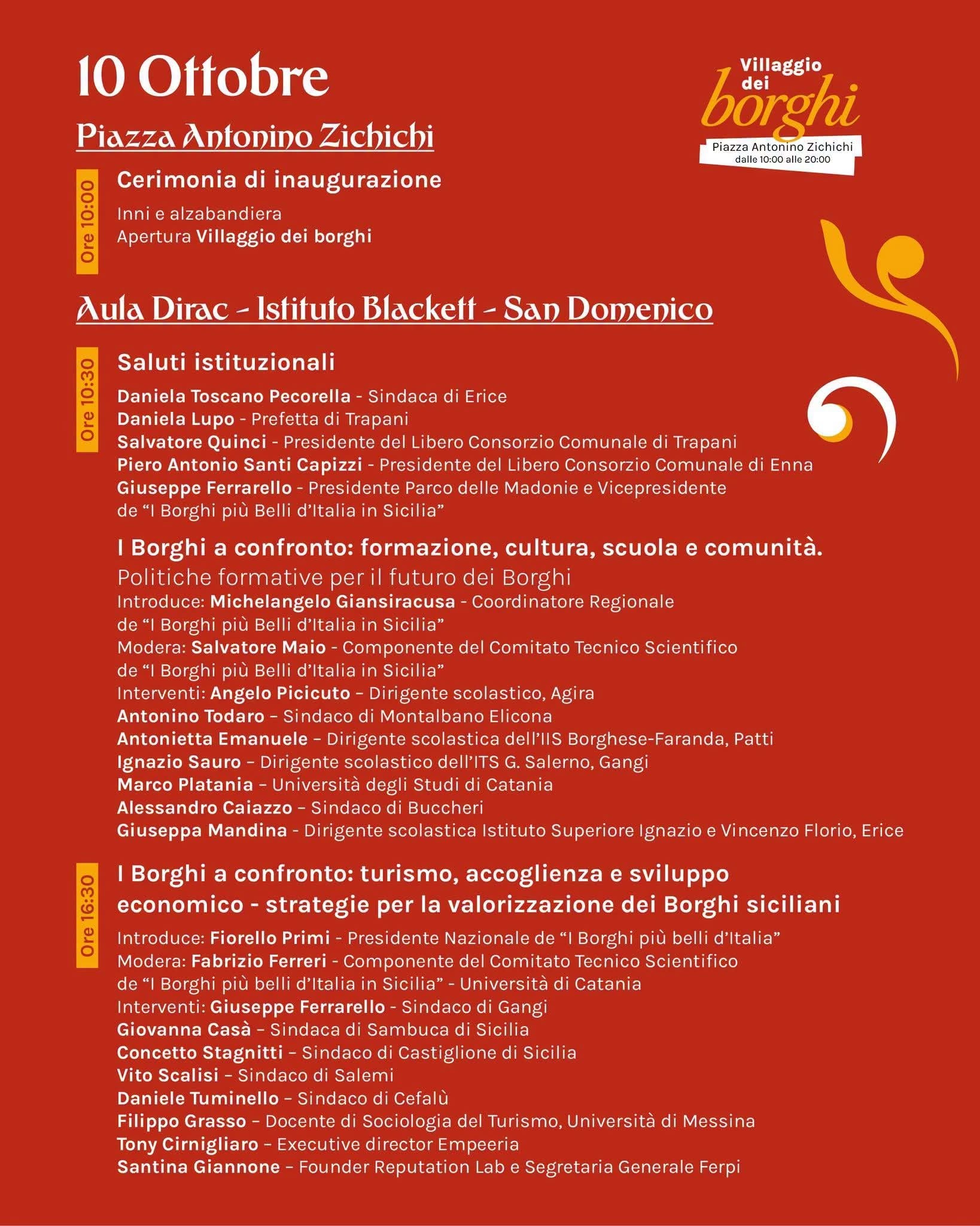 Poster for Villaggio dei borghi