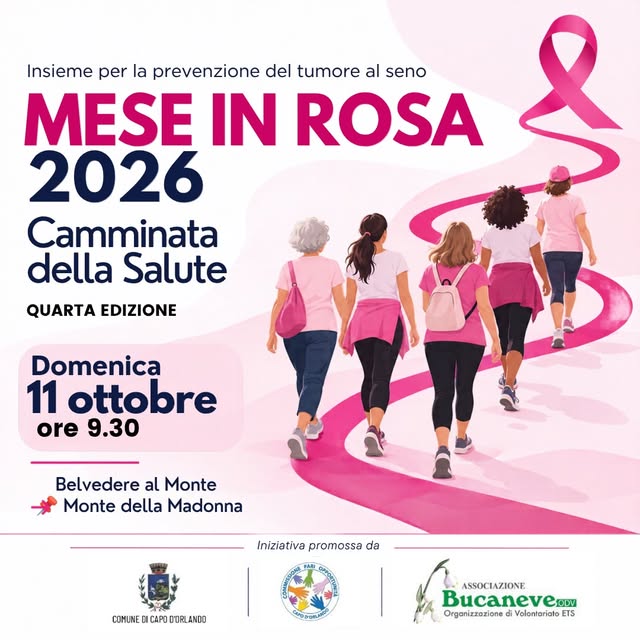 Poster for Camminata della Salute - Quarta Edizione