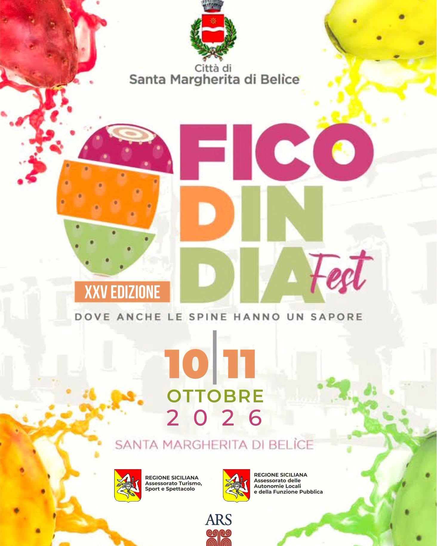 Locandina di XXV Edizione Ficodindia Fest