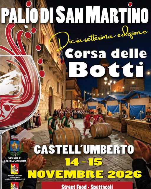 Plakat von Palio di San Martino